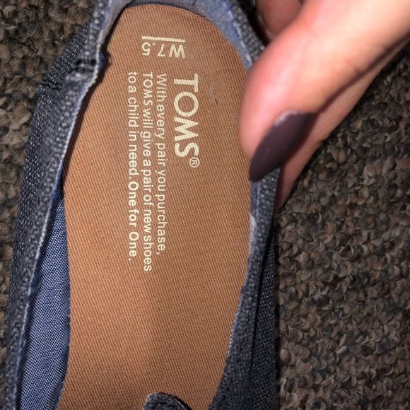 Toms Denim size 7.5 - Picture 3 of 3